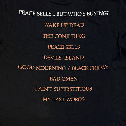 MEGADETH (2026.1.23 New Album Release Commemoration) - Peace Sells Album Cover / Back Print / Men's T-Shirt