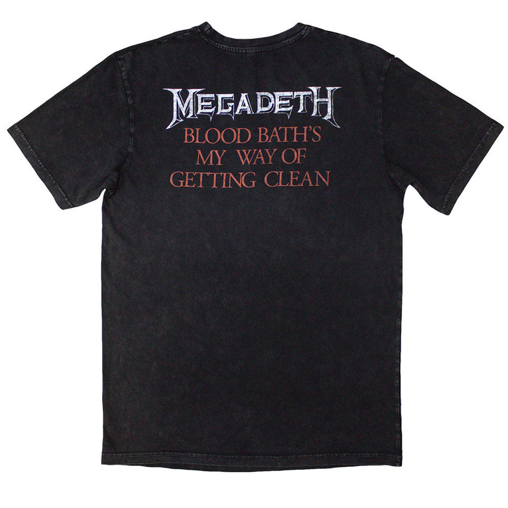 MEGADETH (2026.1.23 New Album Release Commemoration) - Black Friday / Back Print / Stone Wash / Men's T-Shirt