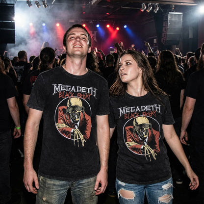 MEGADETH (2026.1.23 New Album Release Commemoration) - Black Friday / Back Print / Stone Wash / Men's T-Shirt