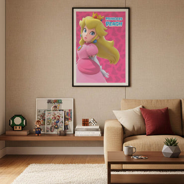 SUPER MARIO スーパーマリオ - PRINCESS PEACH / ポスター