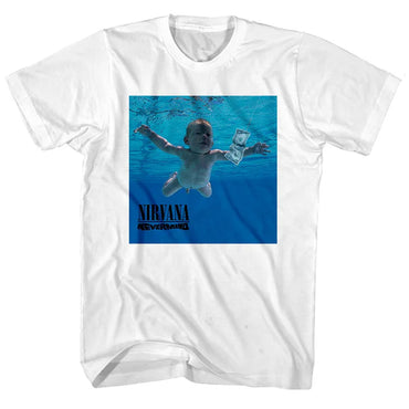 【予約商品】 NIRVANA ニルヴァーナ (Nevermind 35周年 ) - Nevermind Album / バックプリントあり / Tシャツ / メンズ