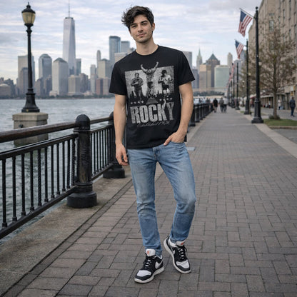 【予約商品】 ROCKY ロッキー (公開 50周年 ) - Established 1976 / Tシャツ / メンズ