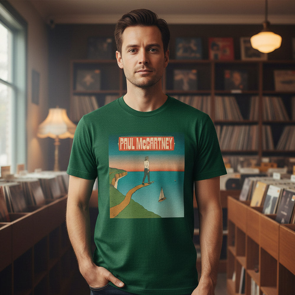 PAUL MCCARTNEY ポールマッカートニー (ウイングス結成55周年記念 ) - 2-SIDED TOUR / バックプリントあり / Tシャツ / メンズ