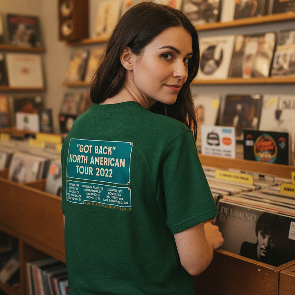 PAUL MCCARTNEY ポールマッカートニー (ウイングス結成55周年記念 ) - 2-SIDED TOUR / バックプリントあり / Tシャツ / メンズ