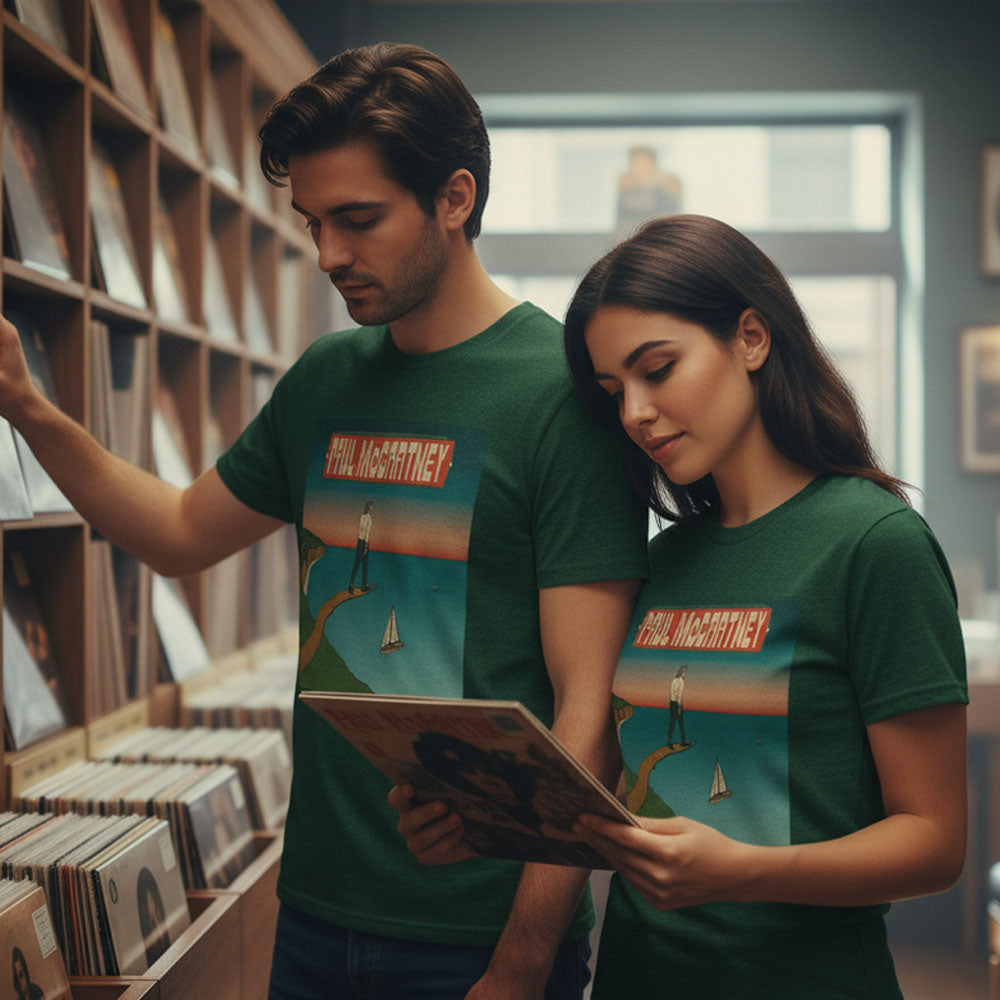 PAUL MCCARTNEY ポールマッカートニー (ウイングス結成55周年記念 ) - 2-SIDED TOUR / バックプリントあり / Tシャツ / メンズ