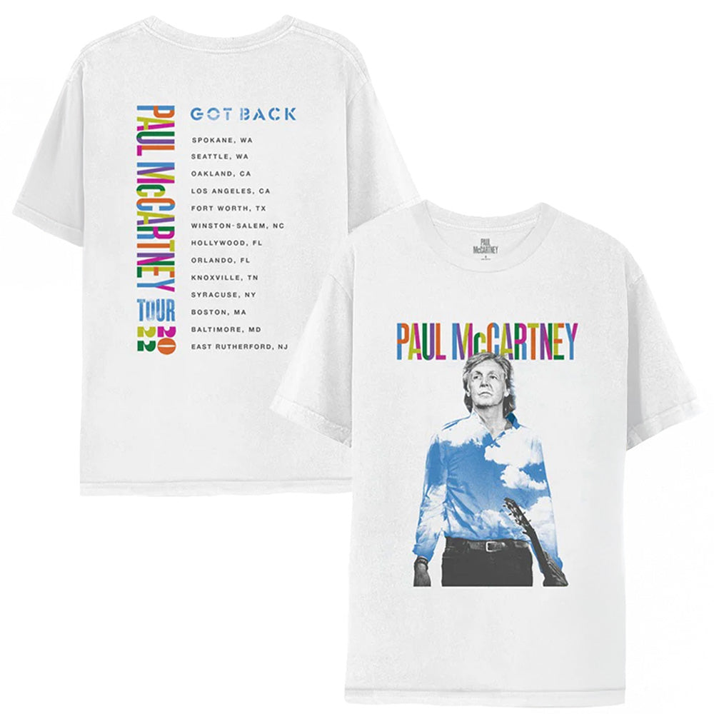 PAUL MCCARTNEY - (ウイングス結成55周年記念 ) - GOT BACK TOUR / バックプリントあり