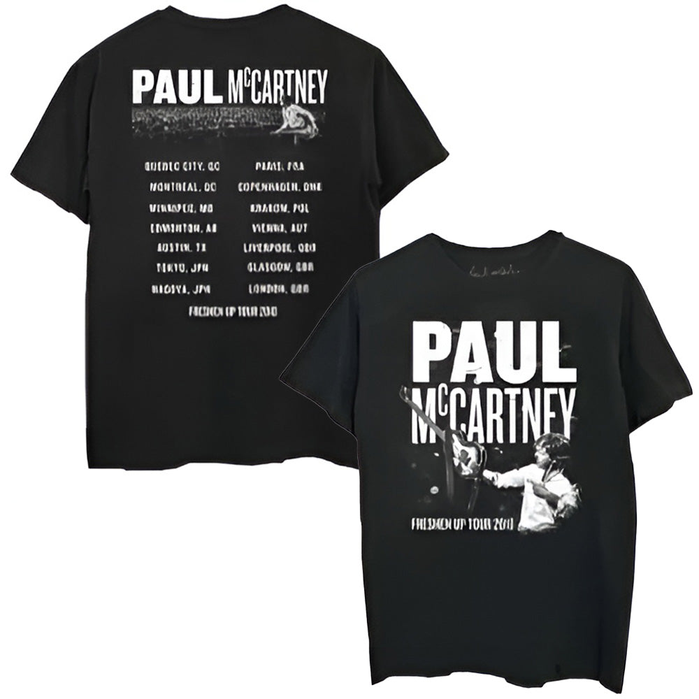 PAUL MCCARTNEY - (ウイングス結成55周年記念 ) - GUITAR LIVE / バックプリントあり