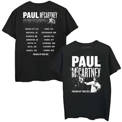 PAUL MCCARTNEY - (ウイングス結成55周年記念 ) - GUITAR LIVE / バックプリントあり