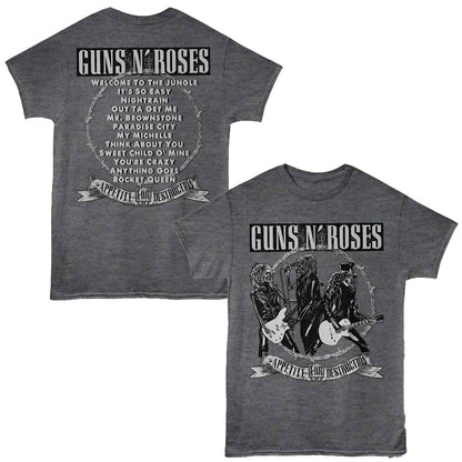 GUNS N ROSES - (デビュー 40周年 ) - Appetite Songs / バックプリントあり