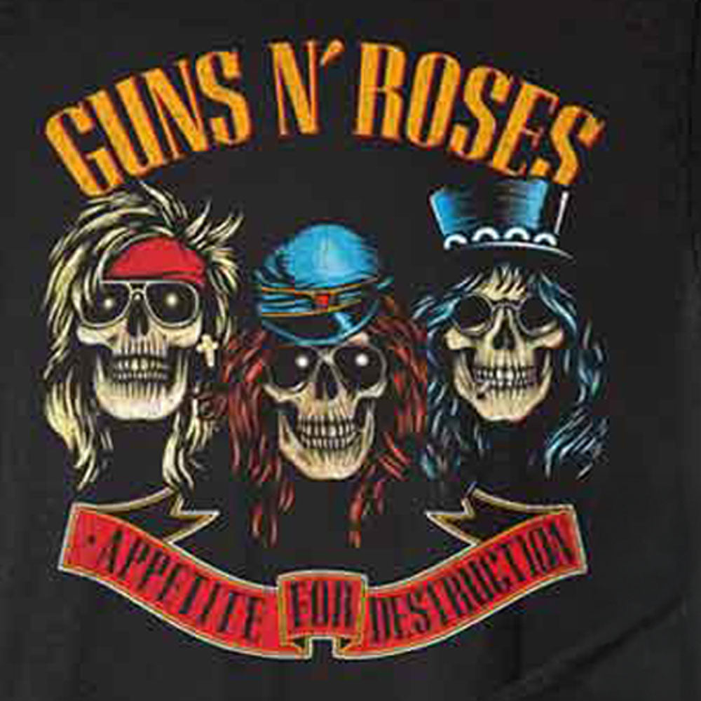 【予約商品】 GUNS N ROSES ガンズアンドローゼズ (デビュー 40周年 ) - Afd Tour / バックプリントあり / Tシャツ / メンズ