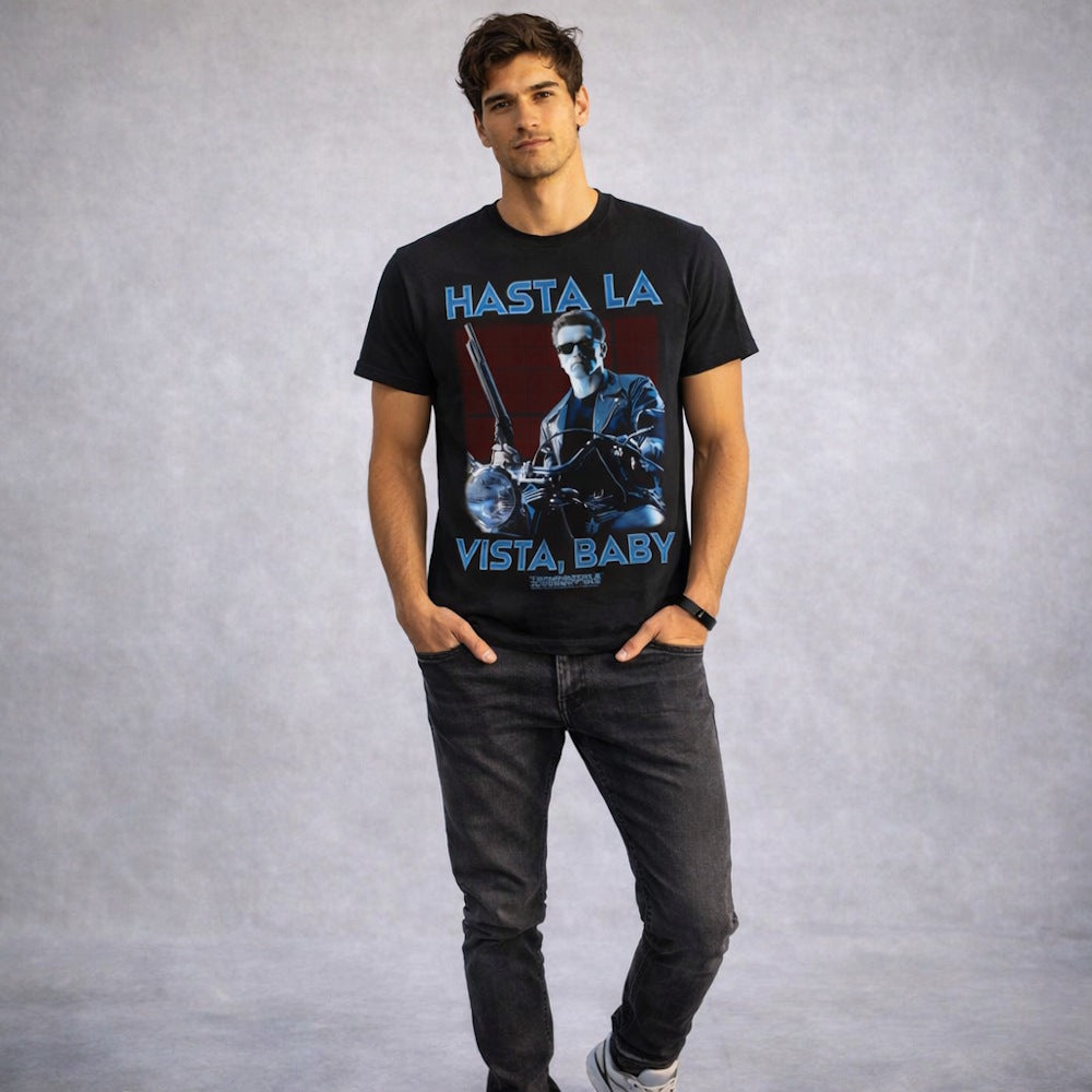 【予約商品】 TERMINATOR ターミネーター (2 35周年 ) - 2 HASTA LA VISTA BABY / Tシャツ / メンズ