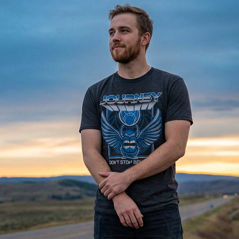 【予約商品】 JOURNEY ジャーニー (デビュー 50周年 ) - JOURNEY 3D TEXT SCARAB / Tシャツ / メンズ