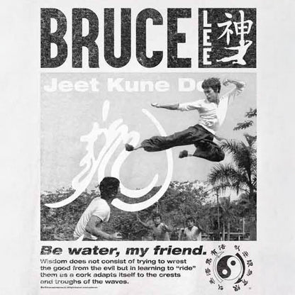 【予約商品】 BRUCE LEE ブルースリー (生誕 85年 ) - WISDOM / Tシャツ / メンズ
