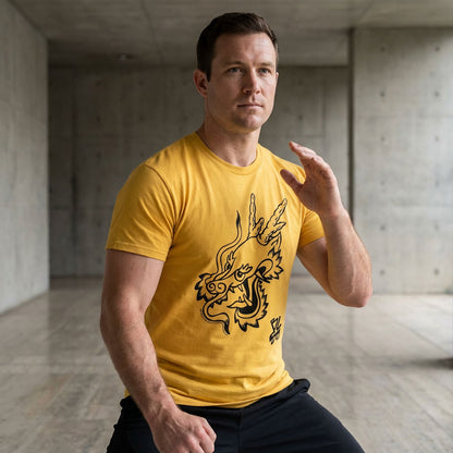 BRUCE LEE ブルースリー (生誕 85年 ) - 85TH ANNIVERSARY DRAGON / Tシャツ / メンズ