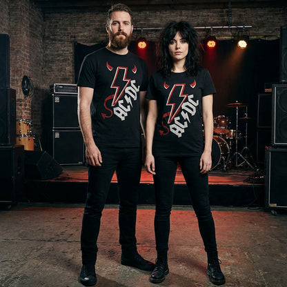 【予約商品】 AC/DC エーシーディーシー (来日 45周年 ) - HORNS AND TALL / Tシャツ / メンズ