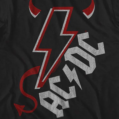 【予約商品】 AC/DC エーシーディーシー (来日 45周年 ) - HORNS AND TALL / Tシャツ / メンズ