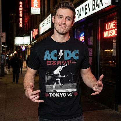 【予約商品】 AC/DC エーシーディーシー (来日 45周年 ) - TOKYO '81 / Tシャツ / メンズ