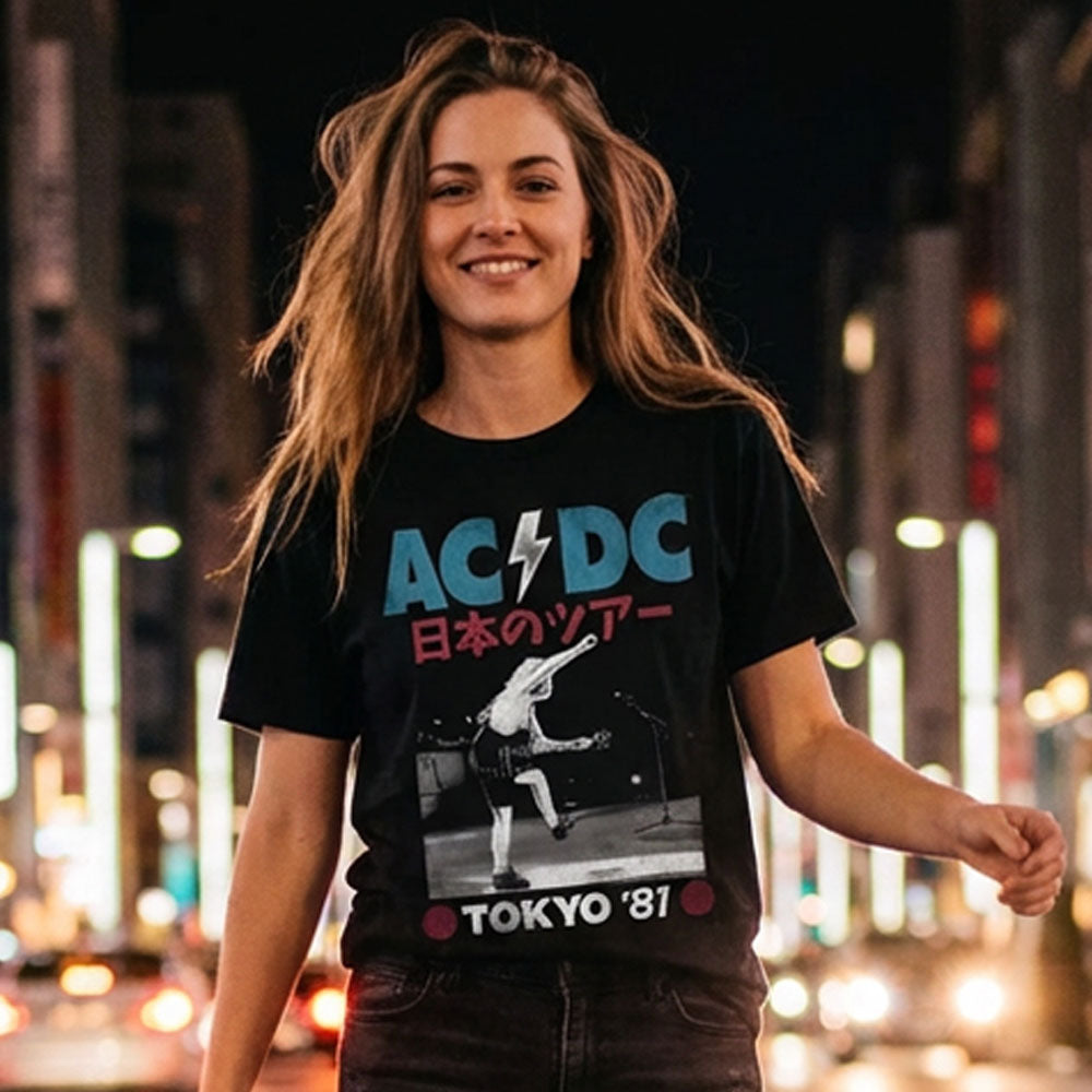 【予約商品】 AC/DC エーシーディーシー (来日 45周年 ) - TOKYO '81 / Tシャツ / メンズ