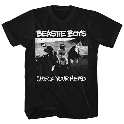 【予約商品】 BEASTIE BOYS ビースティボーイズ (結成 45周年 ) - CHECK YOUR HEAD / バックプリントあり / Tシャツ / メンズ