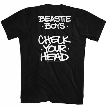 【予約商品】 BEASTIE BOYS ビースティボーイズ (結成 45周年 ) - CHECK YOUR HEAD / バックプリントあり / Tシャツ / メンズ