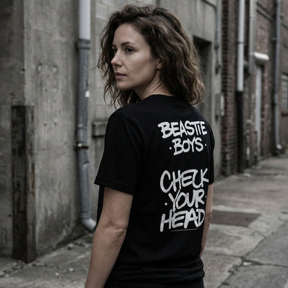 【予約商品】 BEASTIE BOYS ビースティボーイズ (結成 45周年 ) - CHECK YOUR HEAD / バックプリントあり / Tシャツ / メンズ