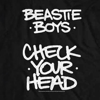 【予約商品】 BEASTIE BOYS ビースティボーイズ (結成 45周年 ) - CHECK YOUR HEAD / バックプリントあり / Tシャツ / メンズ