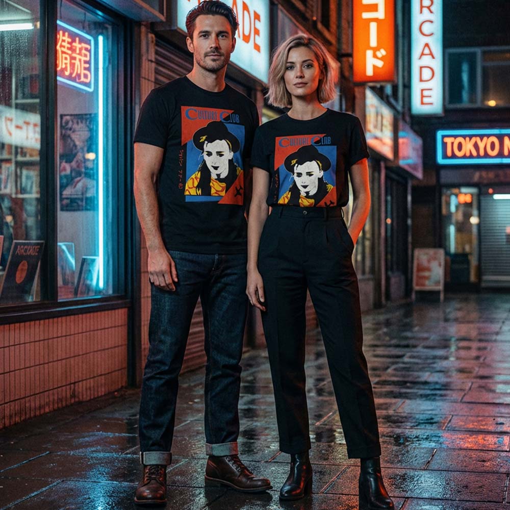 【予約商品】 CULTURE CLUB カルチャークラブ (結成 45周年 ) - JAPAN TOUR / Tシャツ / メンズ