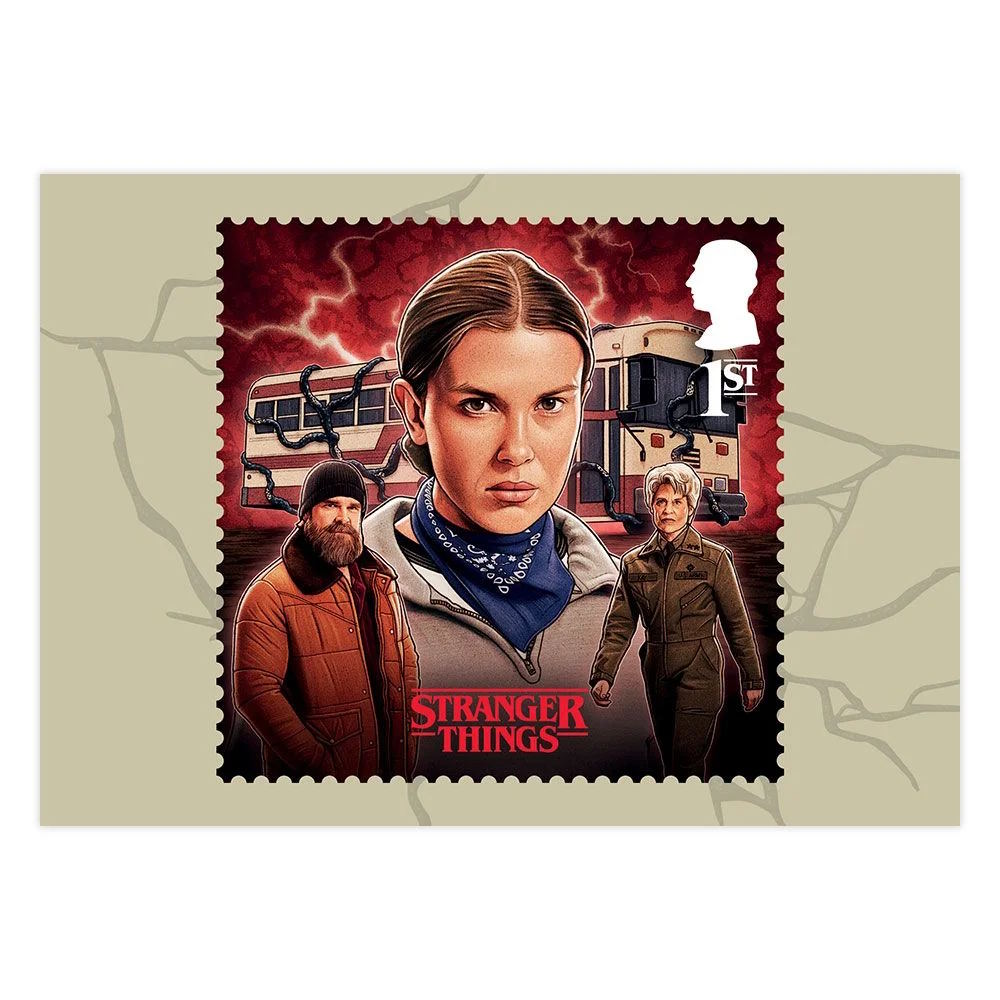 【予約商品】 STRANGER THINGS ストレンジャー・シングス - 限定公式 ポストカードセット（15枚） / 切手・レター品