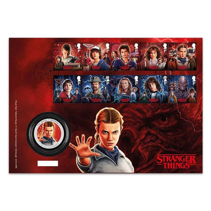 【予約商品】 STRANGER THINGS ストレンジャー・シングス - 限定公式 Eleven & Vecna メダルカバー（限定5,000点） / 切手・レター品