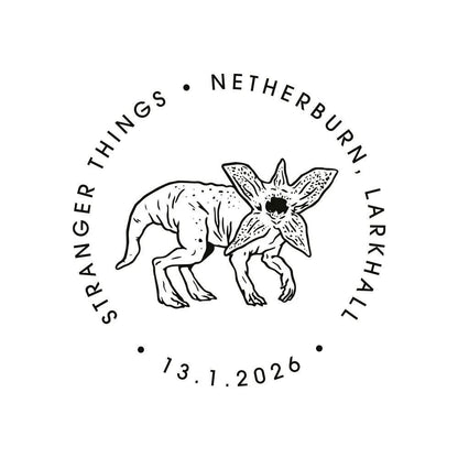 【予約商品】 STRANGER THINGS ストレンジャー・シングス - 限定公式 Eleven & Vecna メダルカバー（限定5,000点） / 切手・レター品