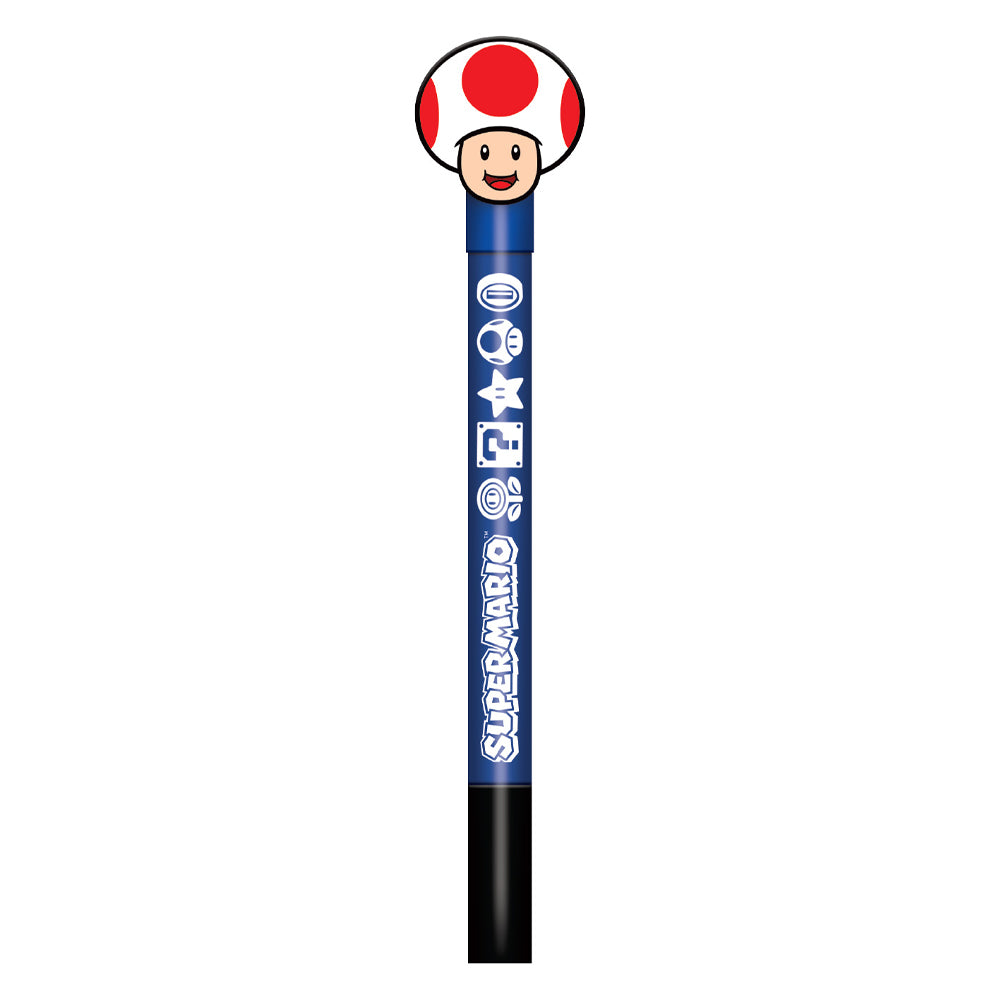 SUPER MARIO - (4月24日 公開 ) - Toad 2D Spinning Topper Pen / トッパーペン