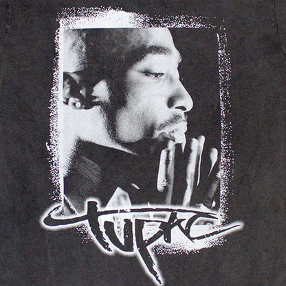 2PAC 2パック (追悼30周年 ) - Spray Photo / Stone Wash / Tシャツ / メンズ