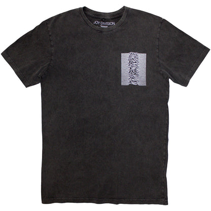 JOY DIVISION - Pulsar Pocket Wave / Stone Wash / Back Print / Men's T-Shirt
