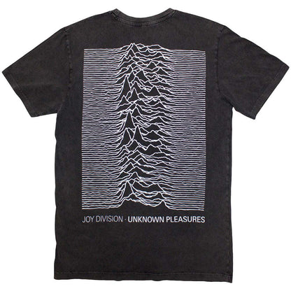 JOY DIVISION - Pulsar Pocket Wave / Stone Wash / Back Print / Men's T-Shirt