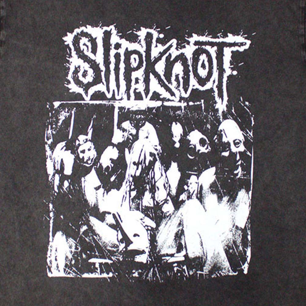 SLIPKNOT スリップノット - Album Splatter / Stone Wash / バックプリントあり / Tシャツ / メンズ