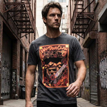 WU-TANG CLAN ウータンクラン - Amsterdam '23 / Stone Wash / Tシャツ / メンズ