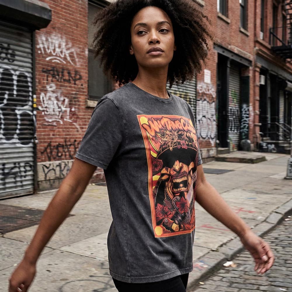 WU-TANG CLAN (35th Anniversary) - Amsterdam '23 / Stone Wash / Men's T-Shirt