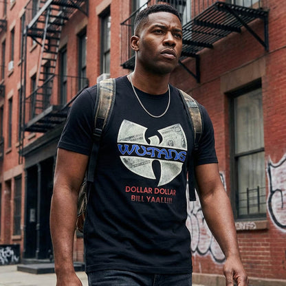 WU-TANG CLAN (35th Anniversary) - CREAM / Back Print / Men's T-Shirt