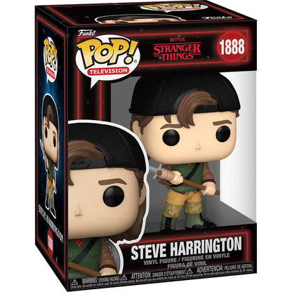 【予約商品】 STRANGER THINGS ストレンジャー・シングス (アニメシリーズ 4月23日 配信開始 ) - Season 5 Steve Harrington (W4) Funko Pop! Vinyl Figure #1888 / フィギュア・人形