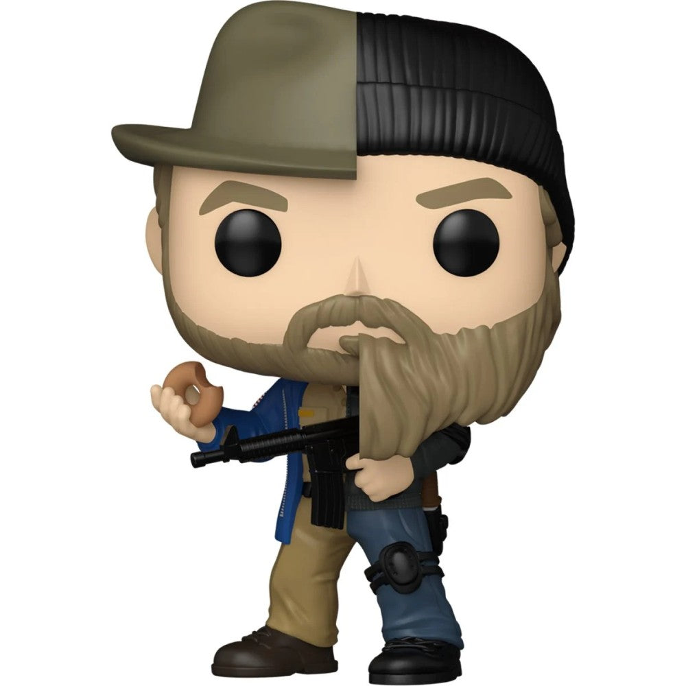STRANGER THINGS - (アニメシリーズ 4月23日 配信開始 ) - Split Jim Hopper Funko Pop! Vinyl Figure