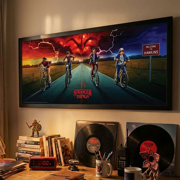 STRANGER THINGS ストレンジャー・シングス - アーティスト Kyle Lambert | 特別仕様アート | 限定 / ポスター