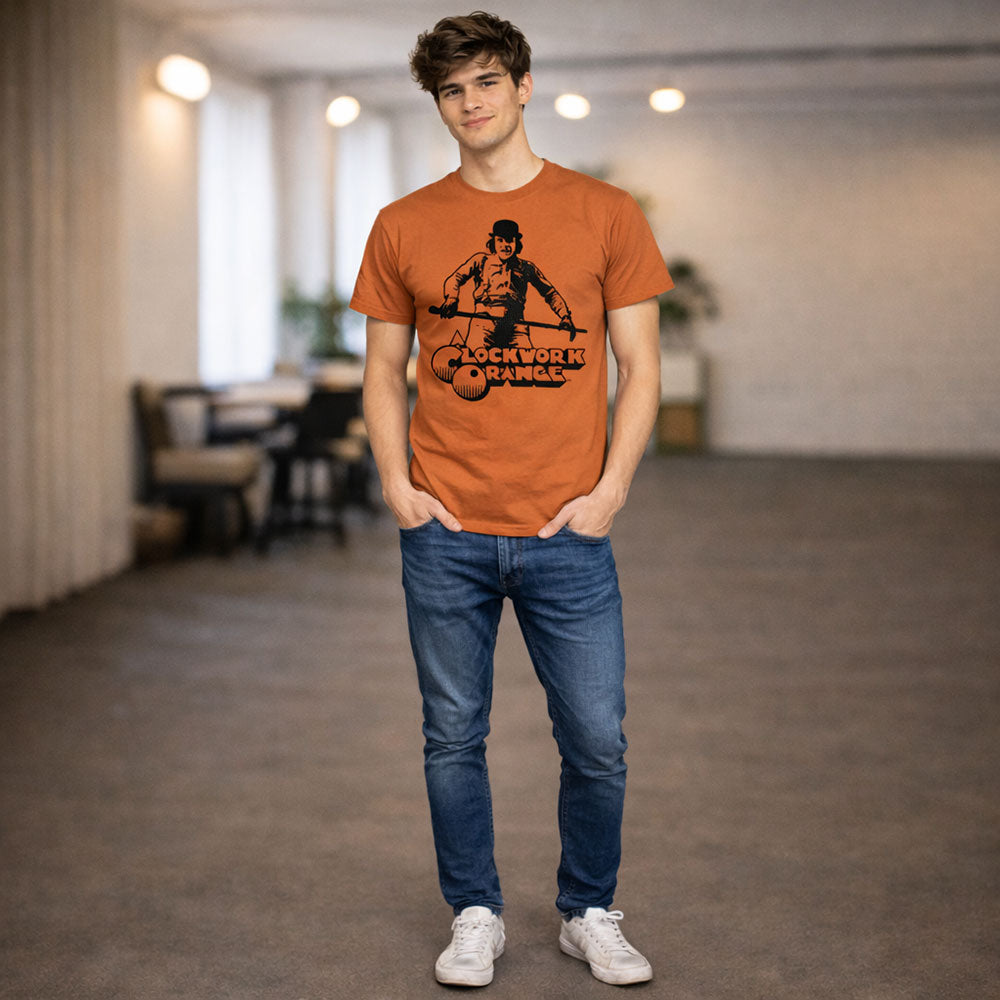 A CLOCKWORK ORANGE - (公開 55周年 ) - ORANGE TEE CANE