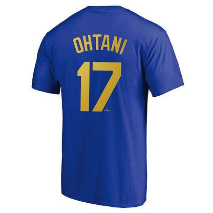 Shohei Ohtani (WBC Japan National Team Player) - Fanatics Los Angeles Dodgers 2025 National League MVP Award Commemorative Name and Number T-Shirt / Men's