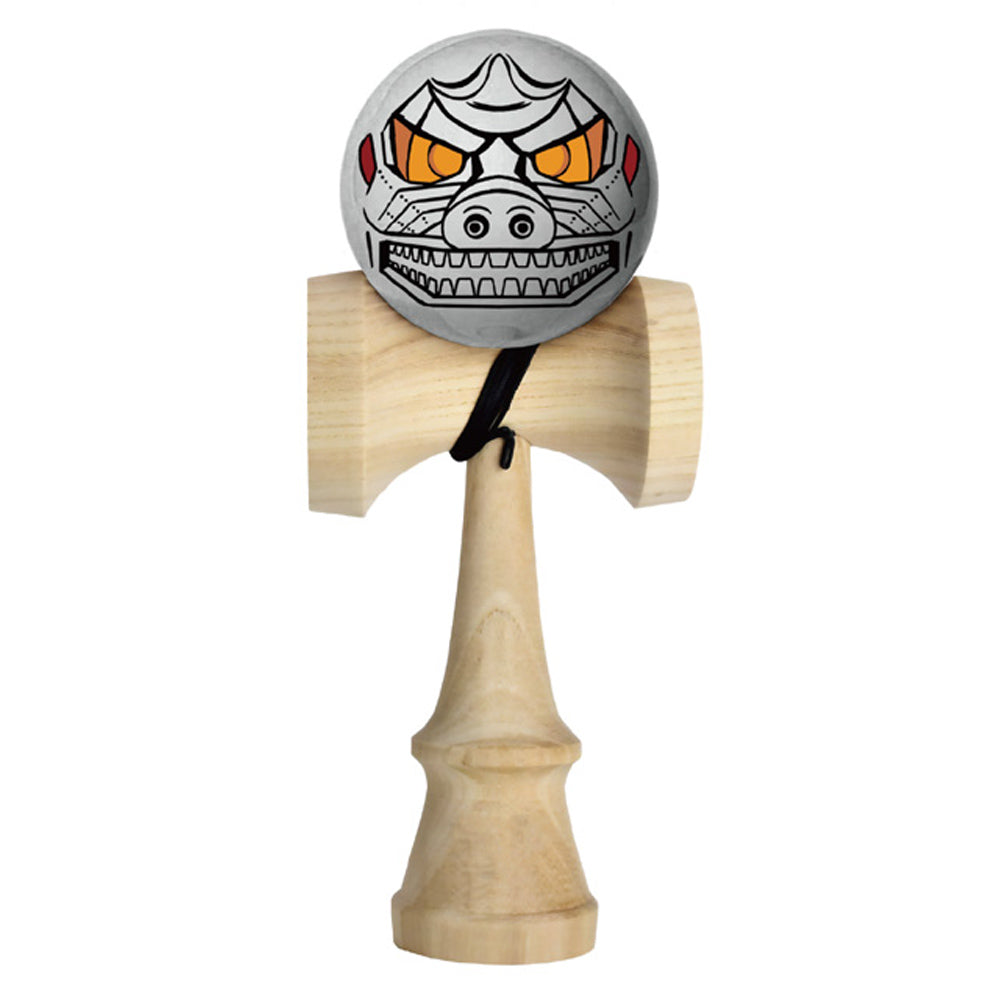 GODZILLA - Godzilla & Japanese traditional crafts / Kendama / Mechagodzilla / Standard / Silver / Merchandise
