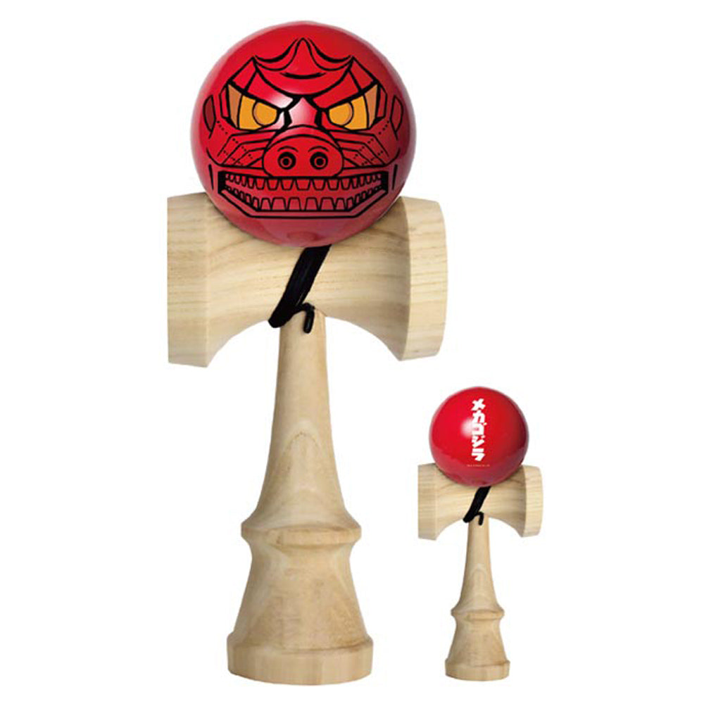 GODZILLA - Godzilla & Japanese traditional crafts / けん玉 / メカゴジラ / 炎 / 赤