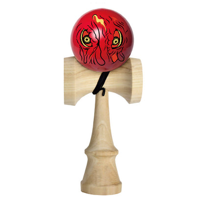GODZILLA - Godzilla & Japanese traditional crafts / Kendama / Hedorah / Flame / Red / Merchandise