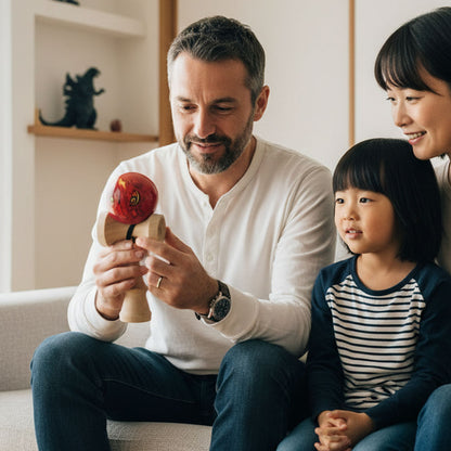 GODZILLA - Godzilla & Japanese traditional crafts / Kendama / Hedorah / Flame / Red / Merchandise