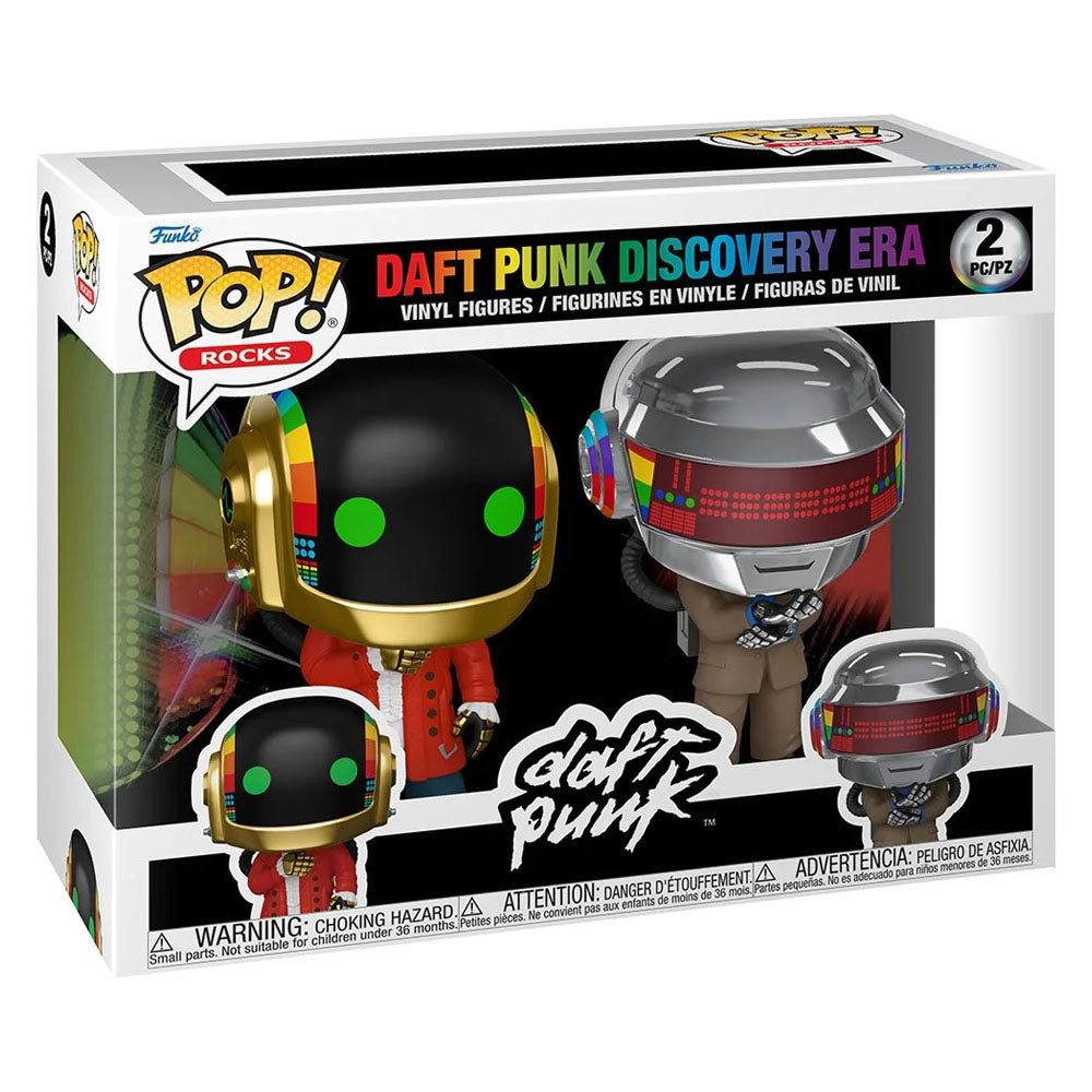 【予約商品】 DAFT PUNK ダフトパンク - Discovery Era Funko Pop! Vinyl Figure 2-Pack / フィギュア・人形