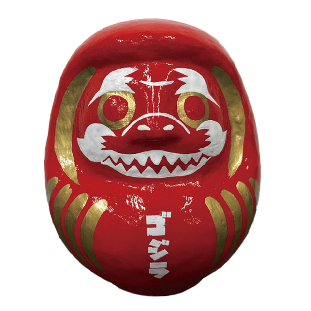 GODZILLA - Godzilla & Japanese traditional crafts / だるま（中） / ゴジラ / 炎 / ロゴ