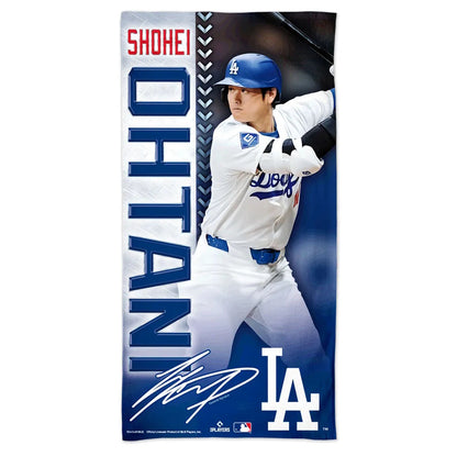 SHOHEI OHTANI - (WBC 日本代表出場 ) - Los Angeles Dodgers Spectra Beach Towel 30inc x 60inc